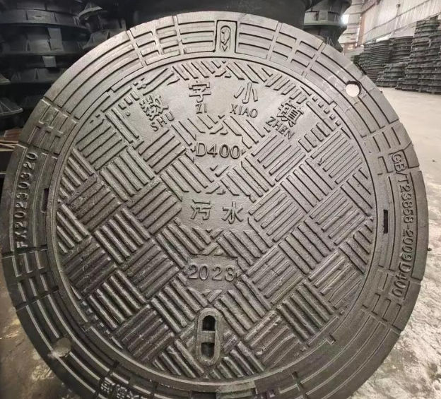青铜峡球墨铸铁防沉降井盖展示